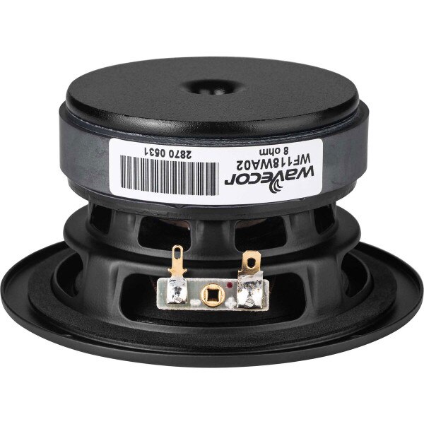 Main product image for Wavecor WF118WA02 4-1/2" Paper Cone Mid-Woo 298-1134